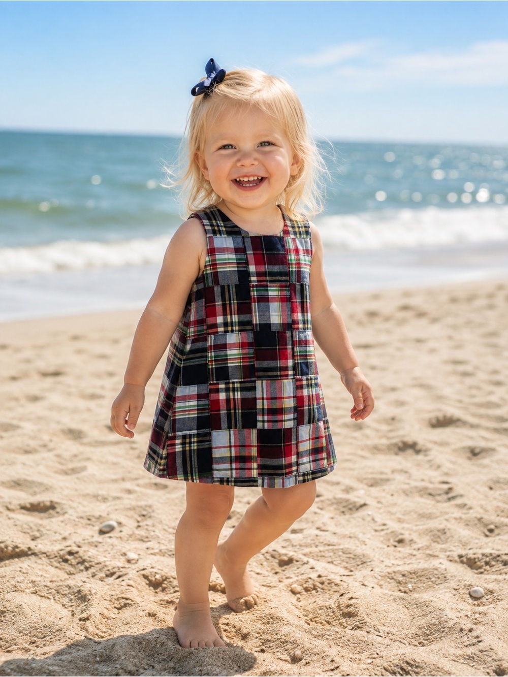 Talbot Kids 18 month madras dress. Sleeveless. Perfect for beach pictures!